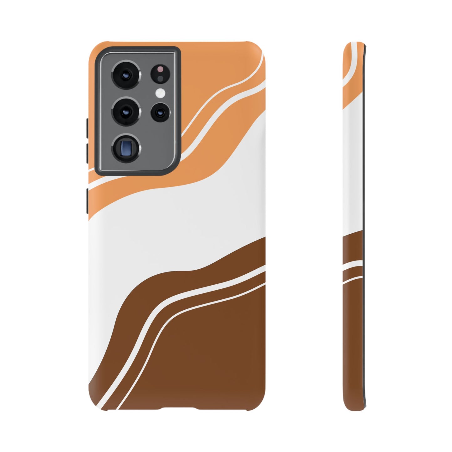 Caramel Cream Wave Tough Phone Case