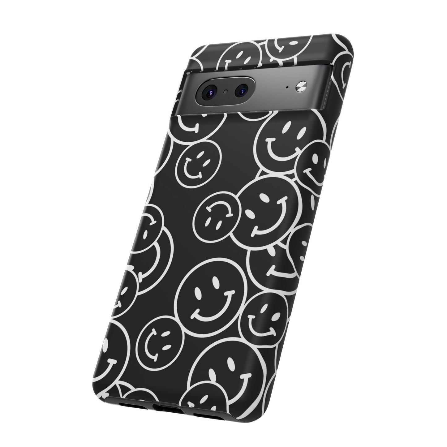 Happy Face Pattern Tough Phone Case