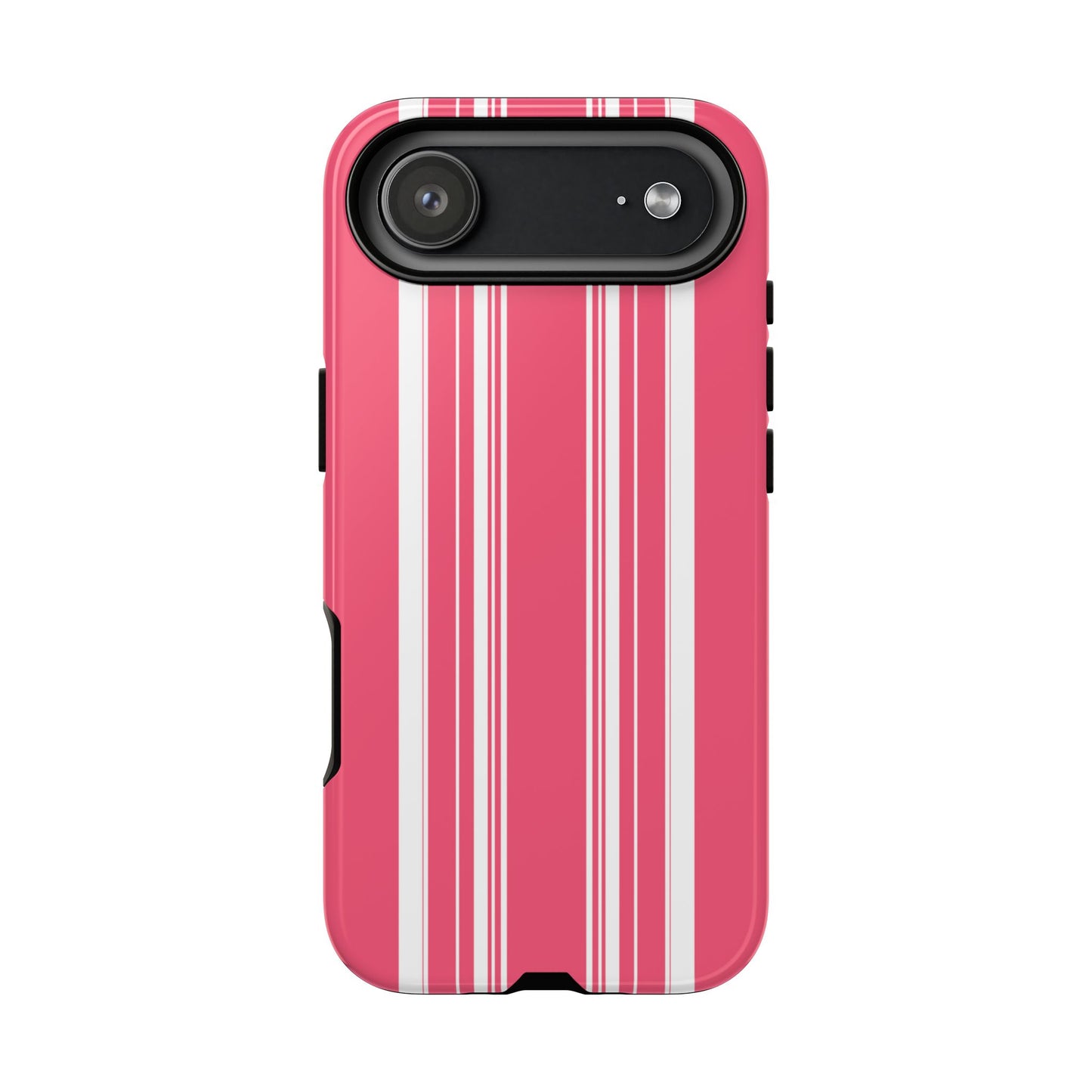 Pink Prep Stripe Tough Phone Case