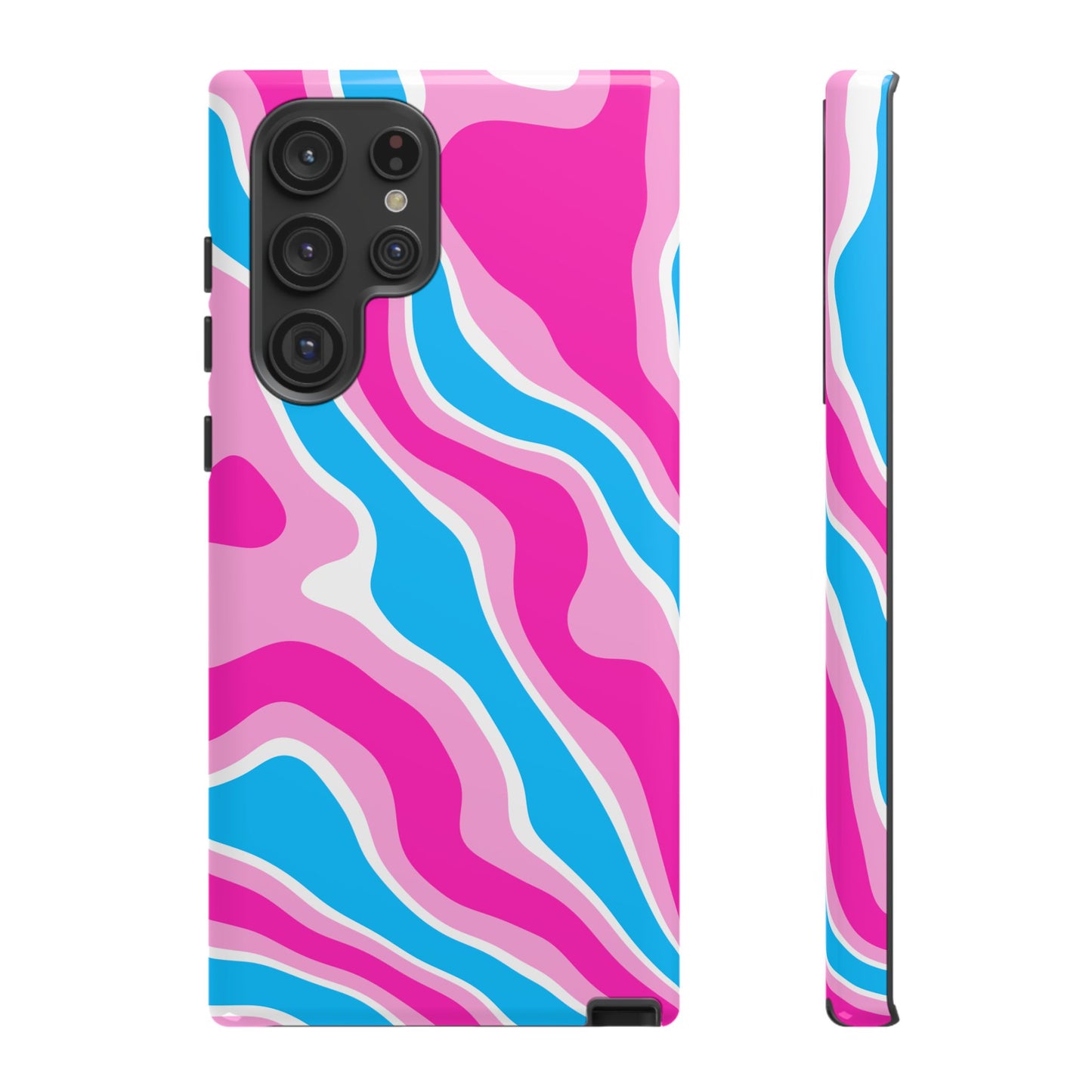 Candy Aqua Wave Tough Phone Case