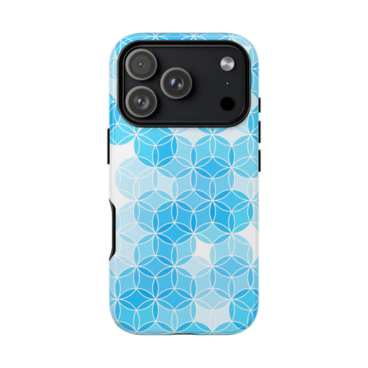 Blue Flower of Life Tough Case