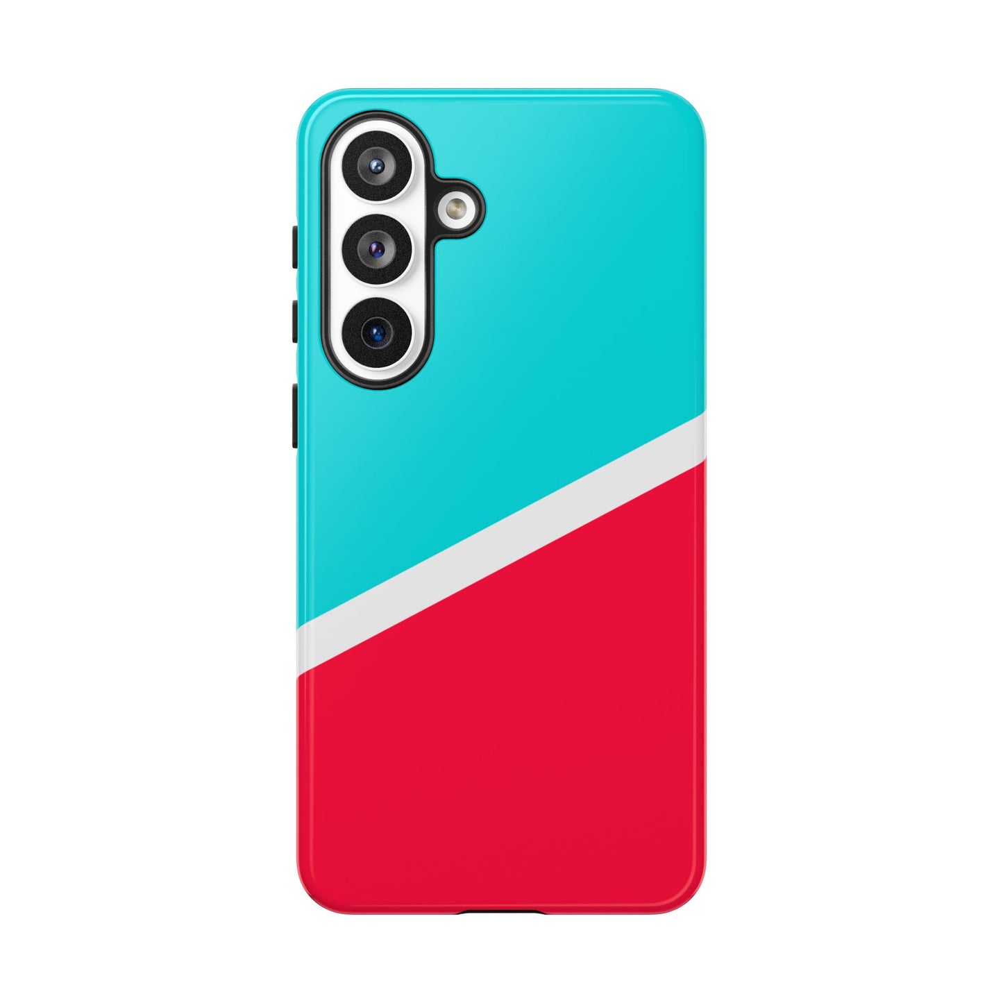 Aqua Pop Colorblock Tough Phone Case