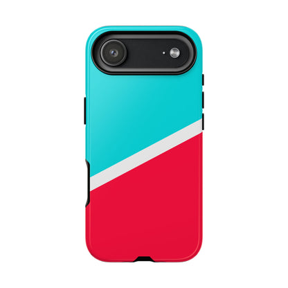 Aqua Pop Colorblock Tough Phone Case