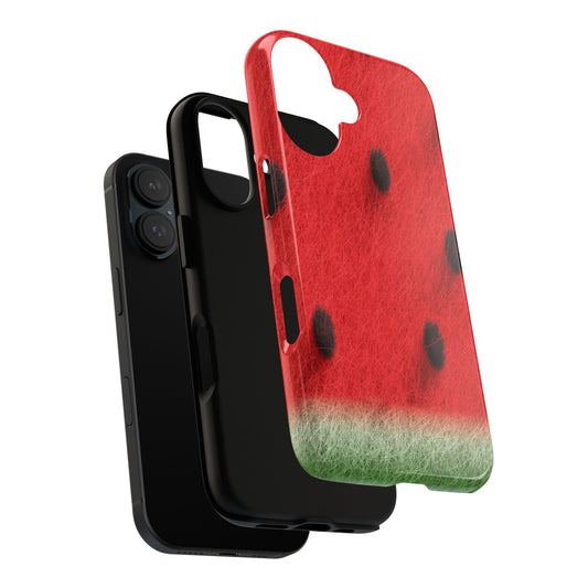 Watermelon Phone Case - Cute Tough Cases for Summer Vibes, Fruit Lover Gift, Phone Accessories, Birthday Present, Tropical Style