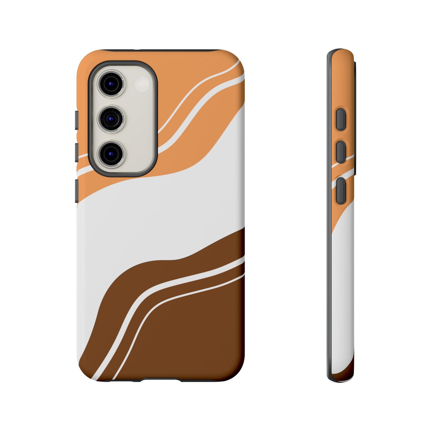 Caramel Cream Wave Tough Phone Case