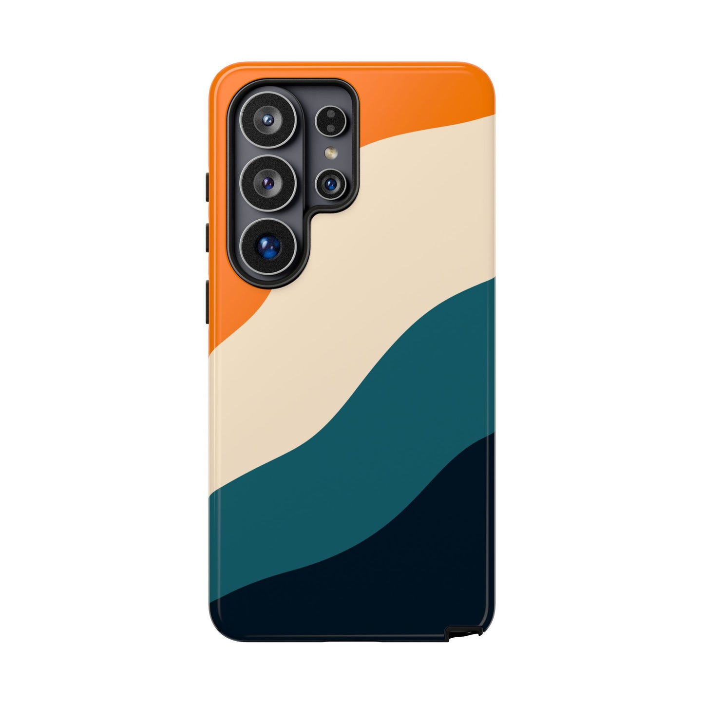 Blue Tide Wave Tough Phone Case