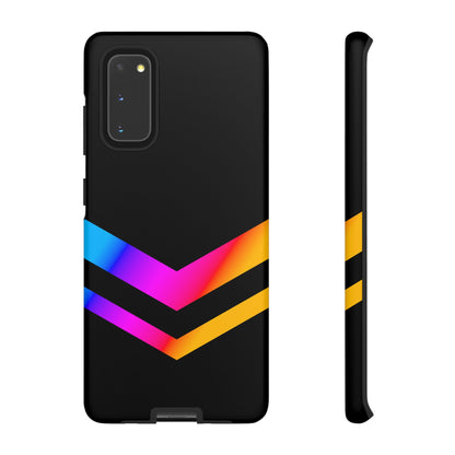 Neon V-Stripe Tough Phone Case