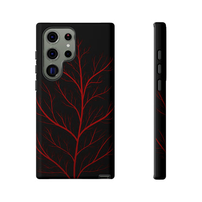 Crimson Branch Tough Phone Case