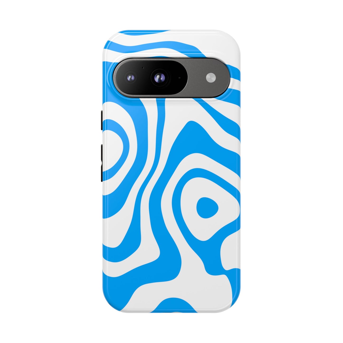 Blue Contour Tough Phone Case