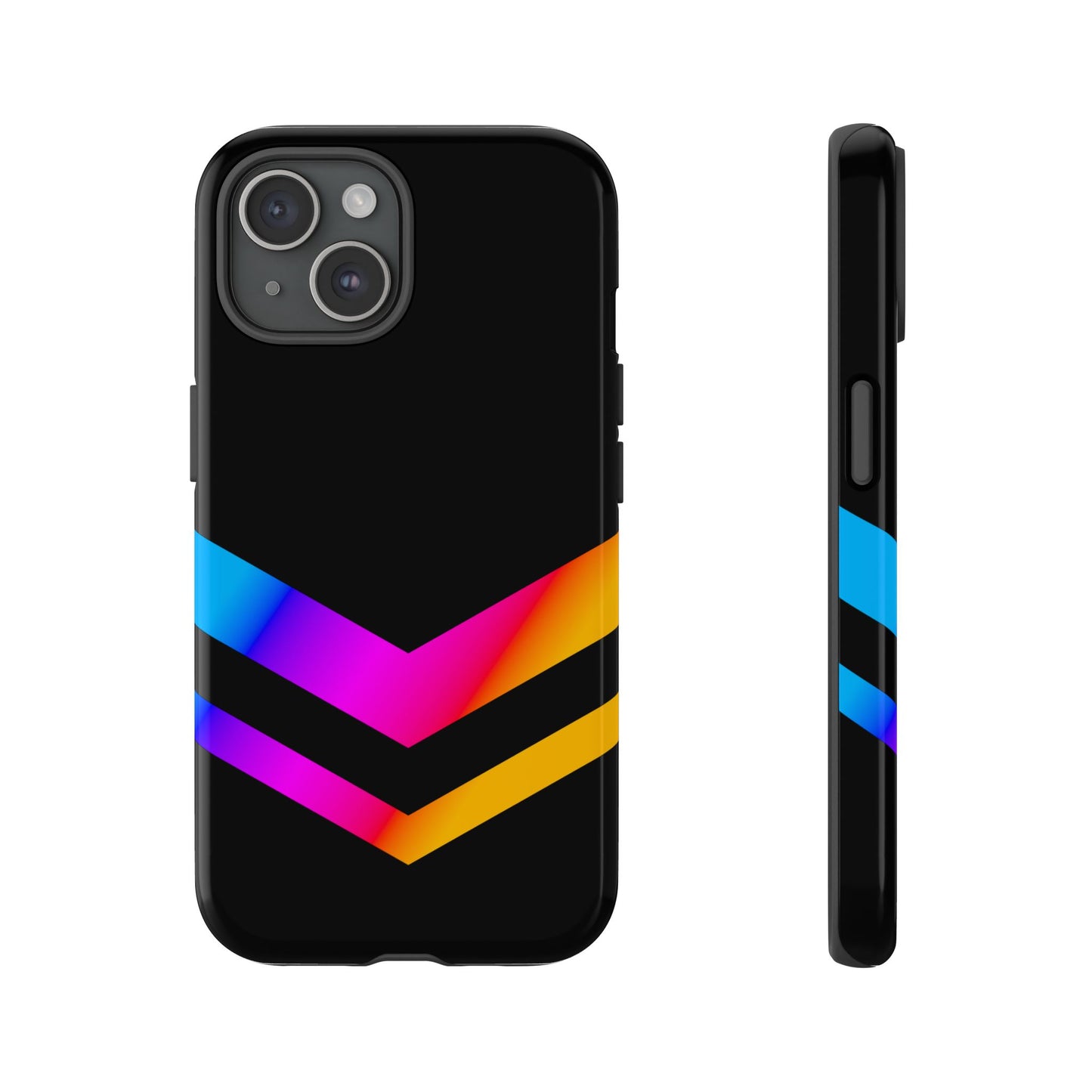 Neon V-Stripe Tough Phone Case