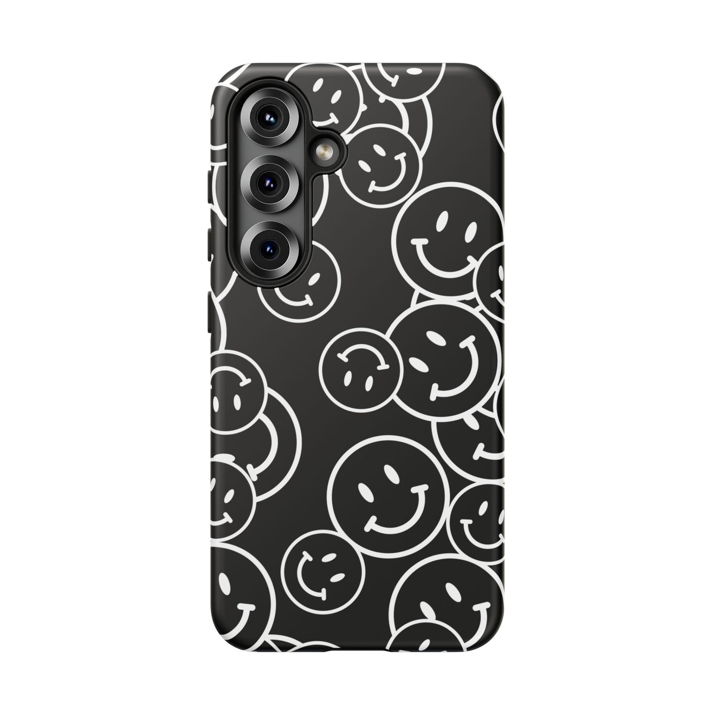 Happy Face Pattern Tough Phone Case