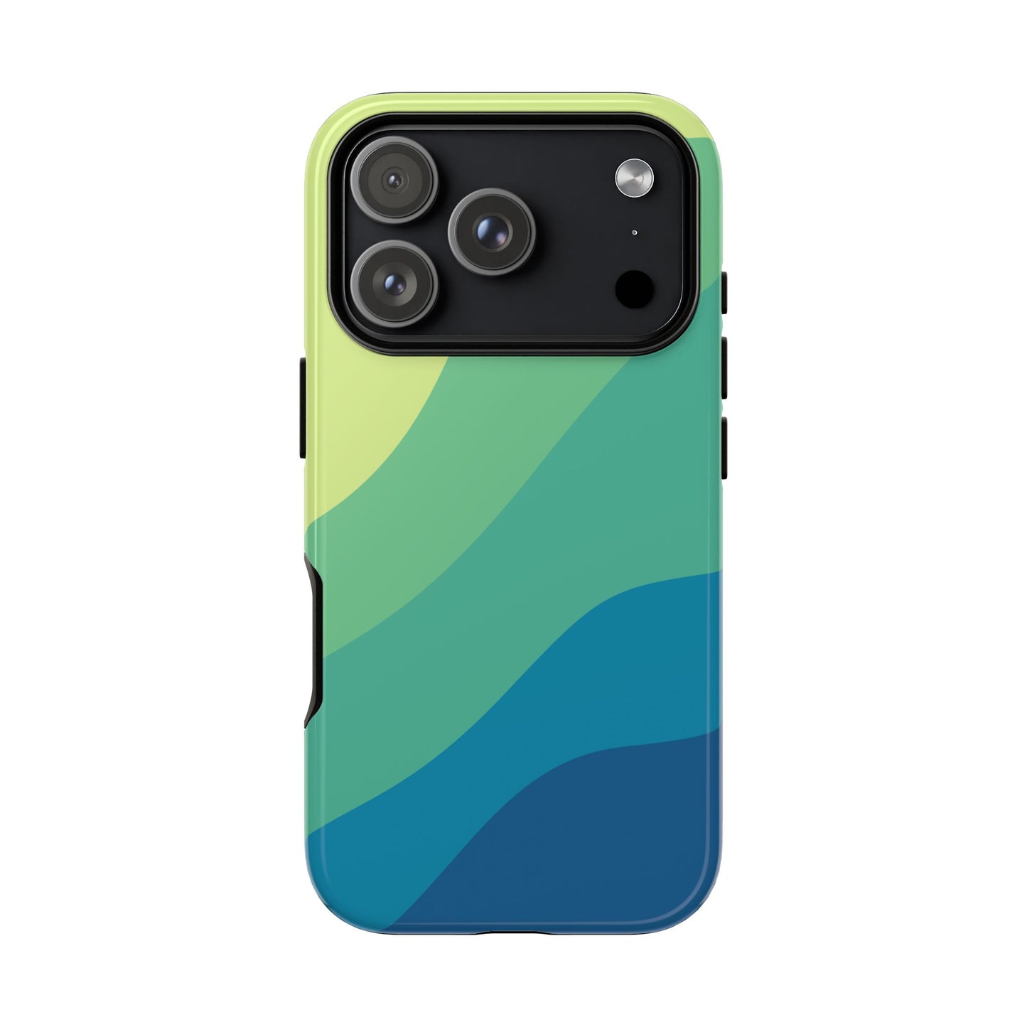 Coastal Green Wave Tough Phone Case