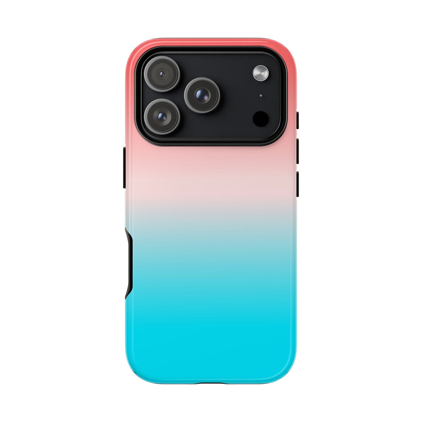 Pink Aqua Gradient Tough Phone Case