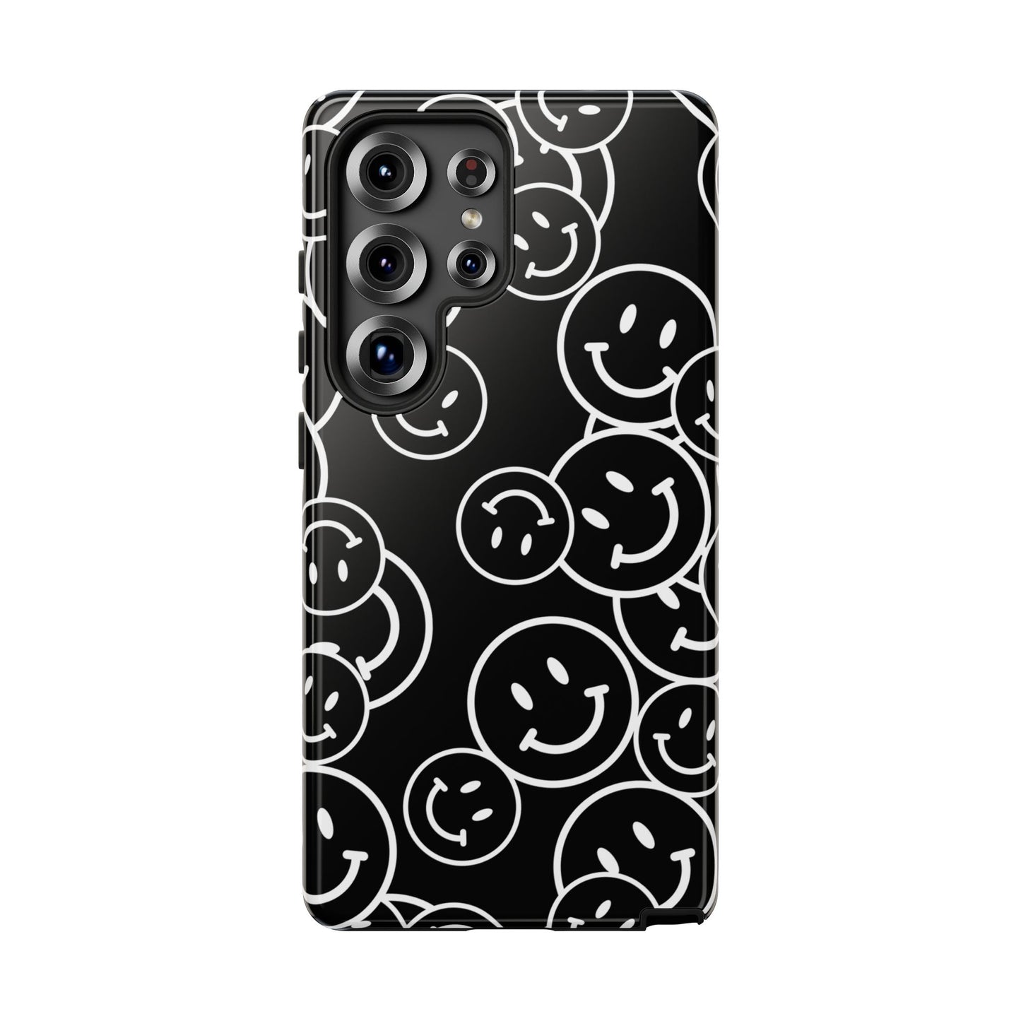 Happy Face Pattern Tough Phone Case