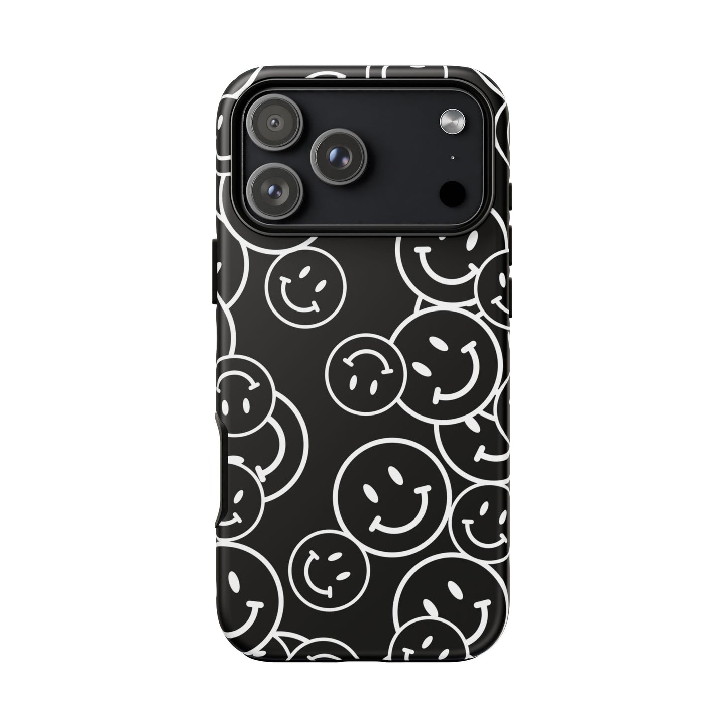 Happy Face Pattern Tough Phone Case