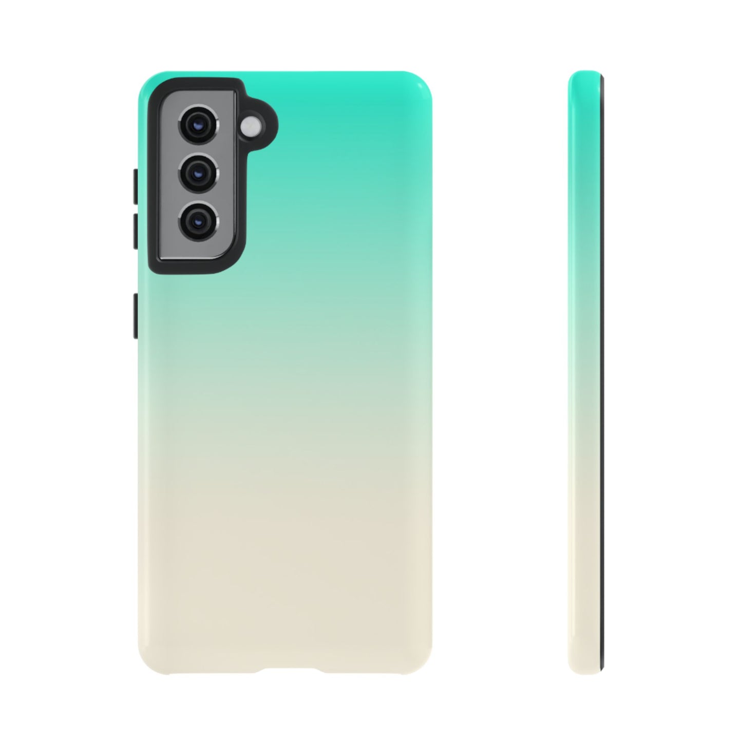 Aqua Cream Gradient Tough Phone Case