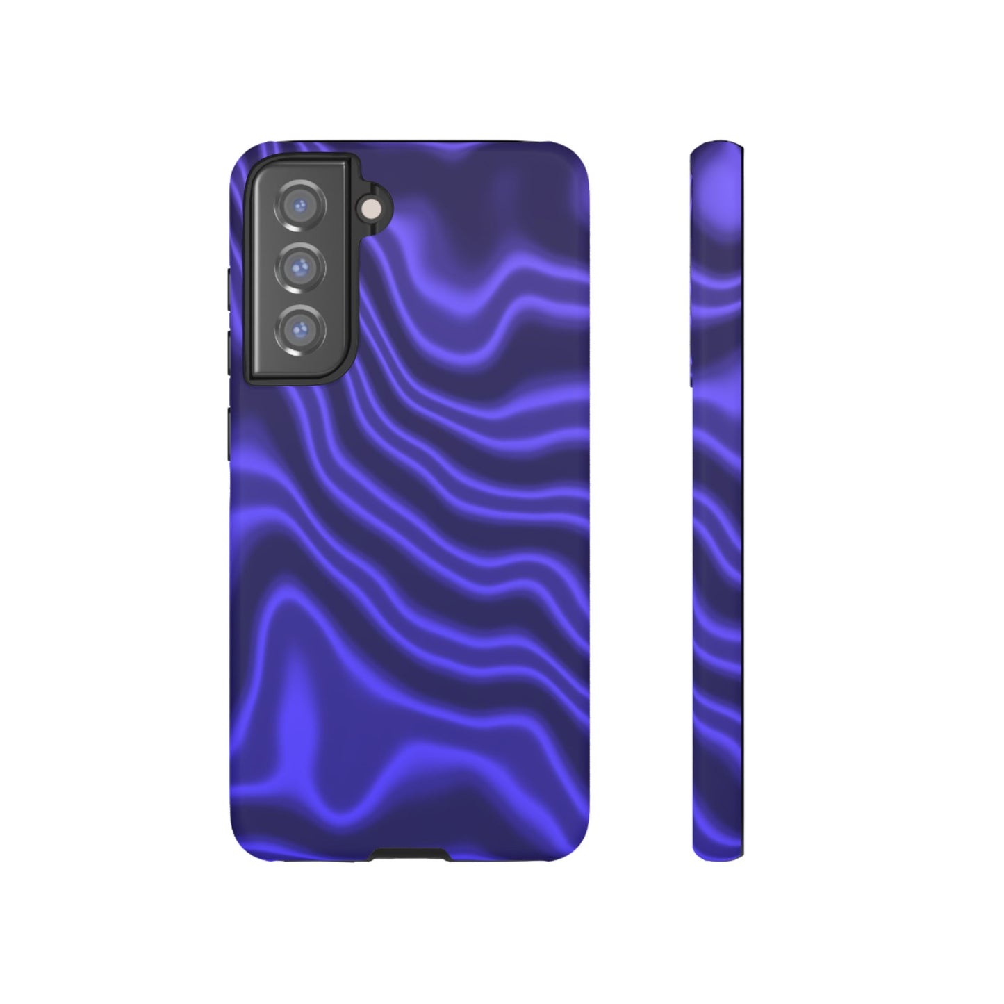 Neon Purple Flow Tough Phone Case