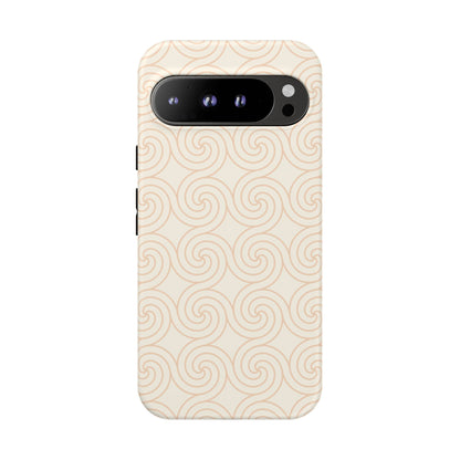 Soft Sand Spiral Tough Phone Case