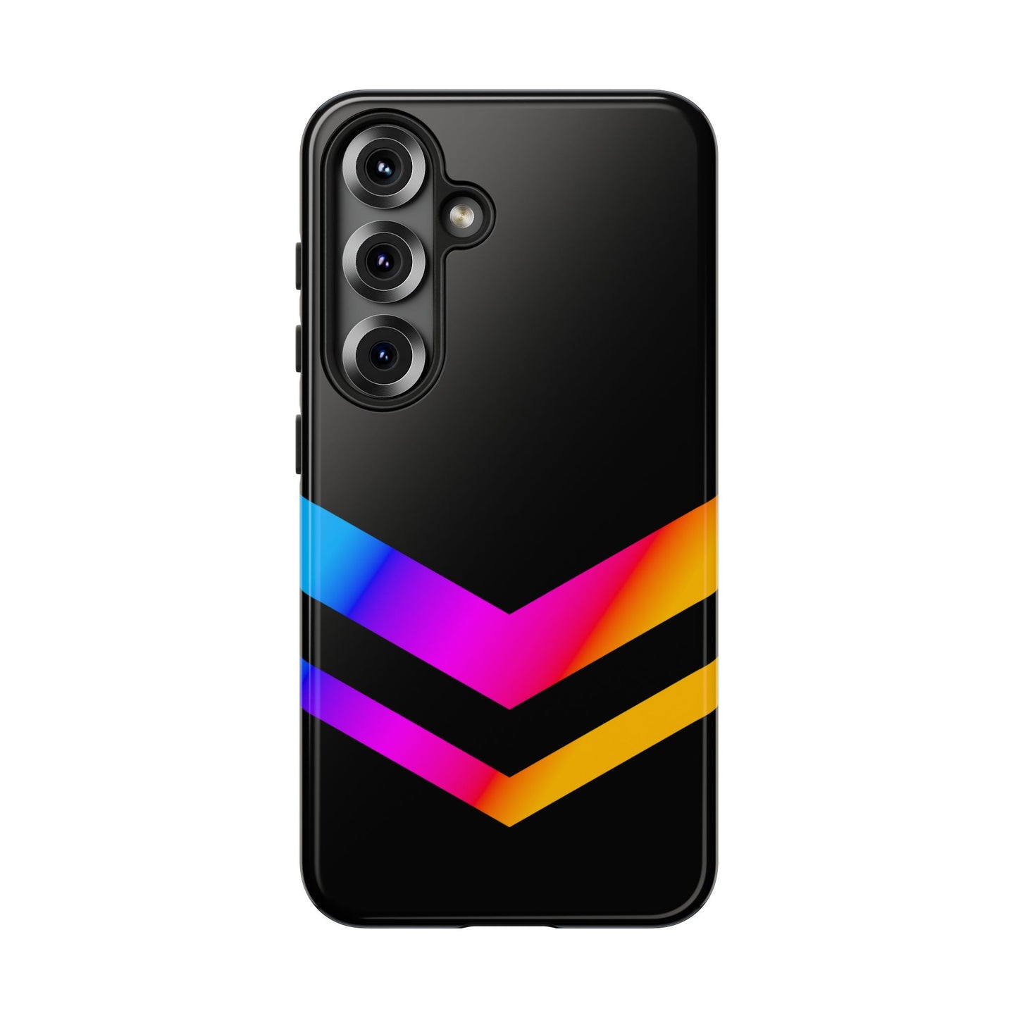 Neon V-Stripe Tough Phone Case