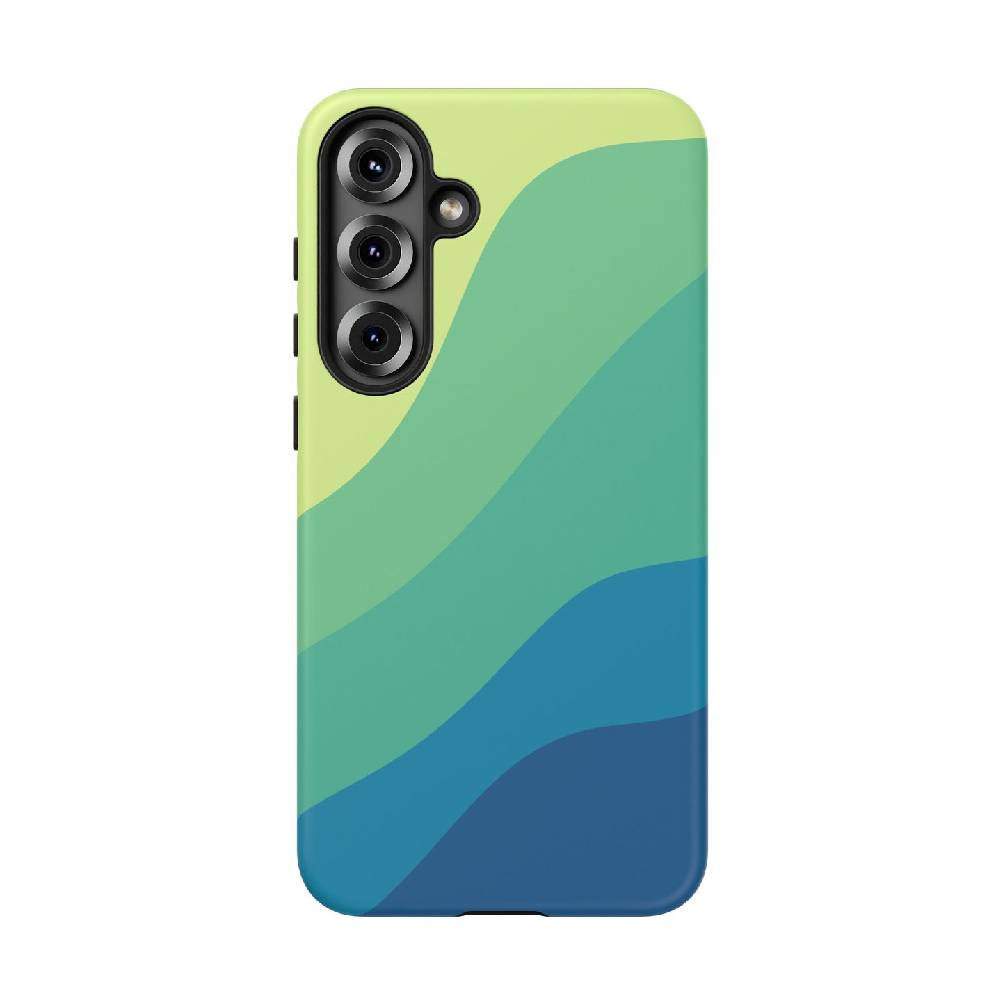 Coastal Green Wave Tough Phone Case