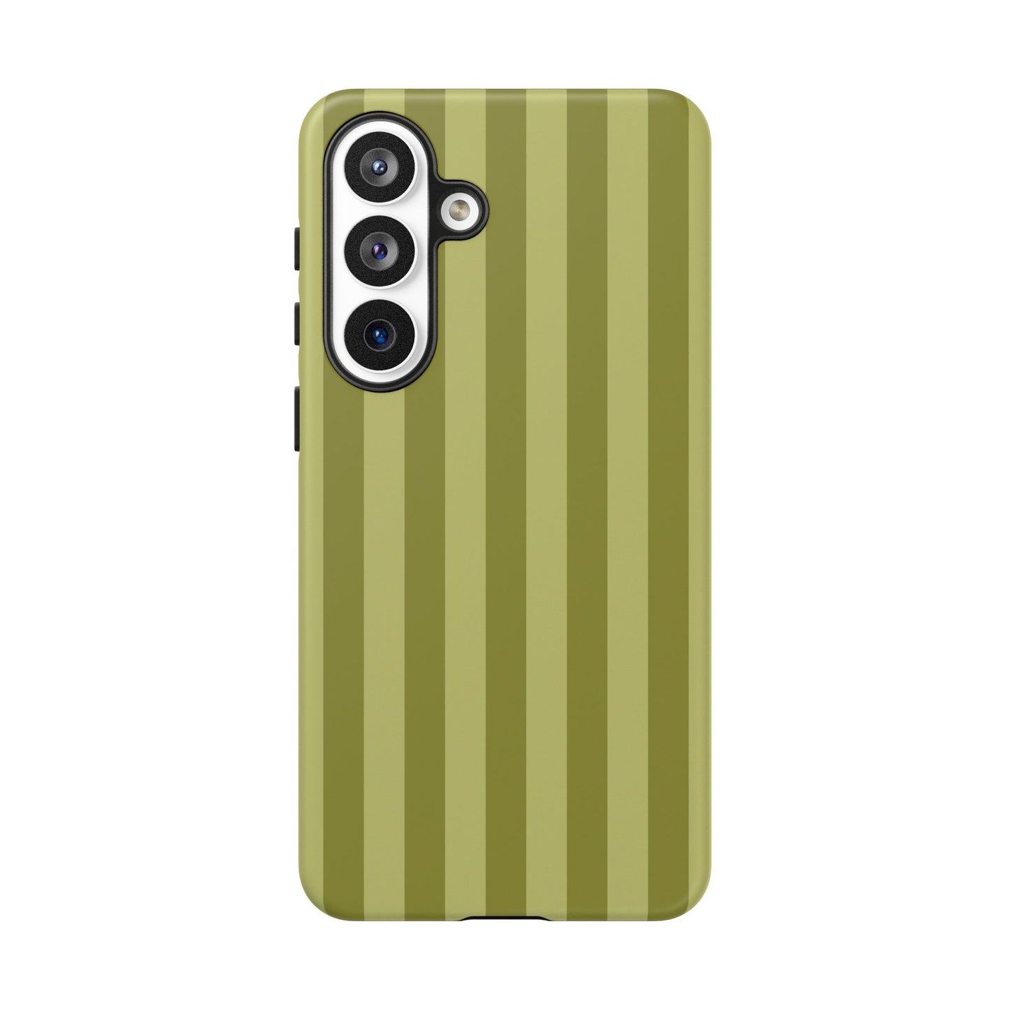 Olive Stripe Tough Phone Case