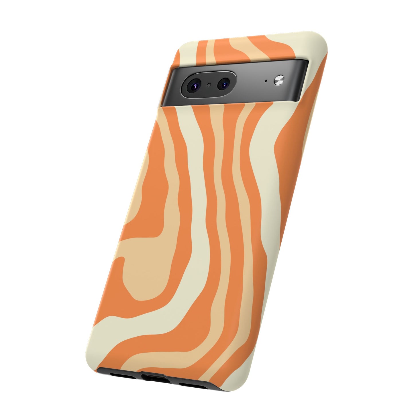 Peach Cream Swirl Tough Phone Case