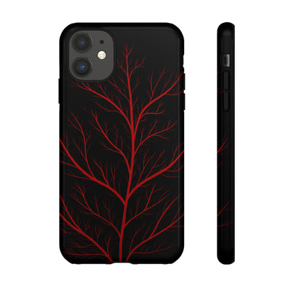 Crimson Branch Tough Phone Case