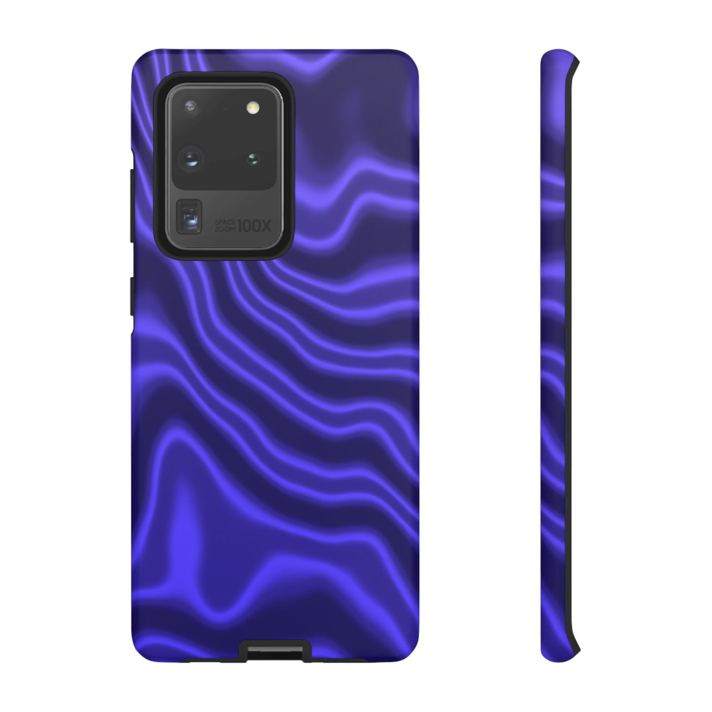 Neon Purple Flow Tough Phone Case