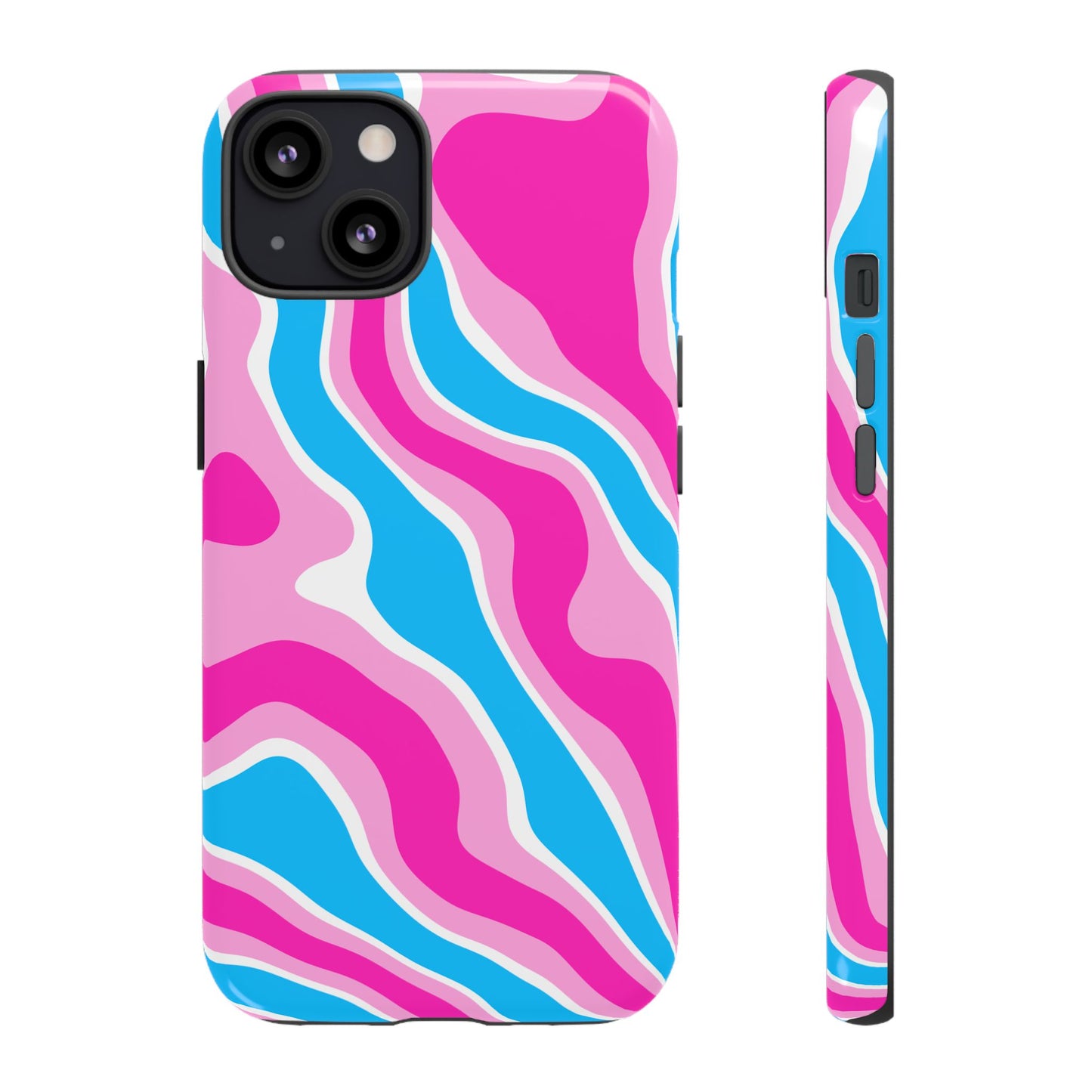 Candy Aqua Wave Tough Phone Case