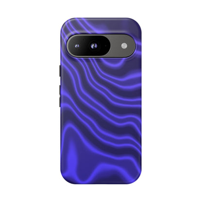 Neon Purple Flow Tough Phone Case