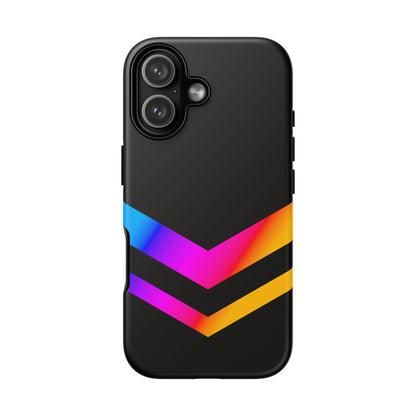 Neon V-Stripe Tough Phone Case