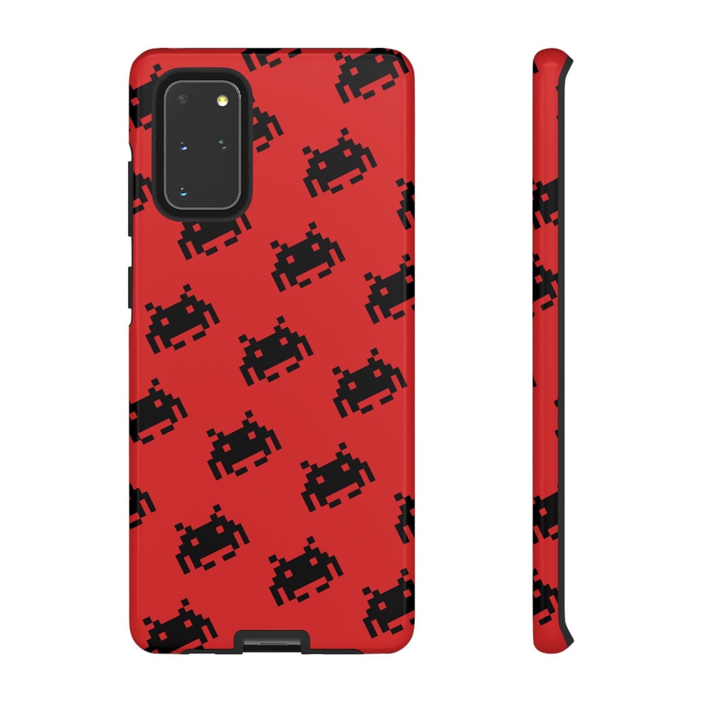 Red Pixel Alien Tough Phone Case