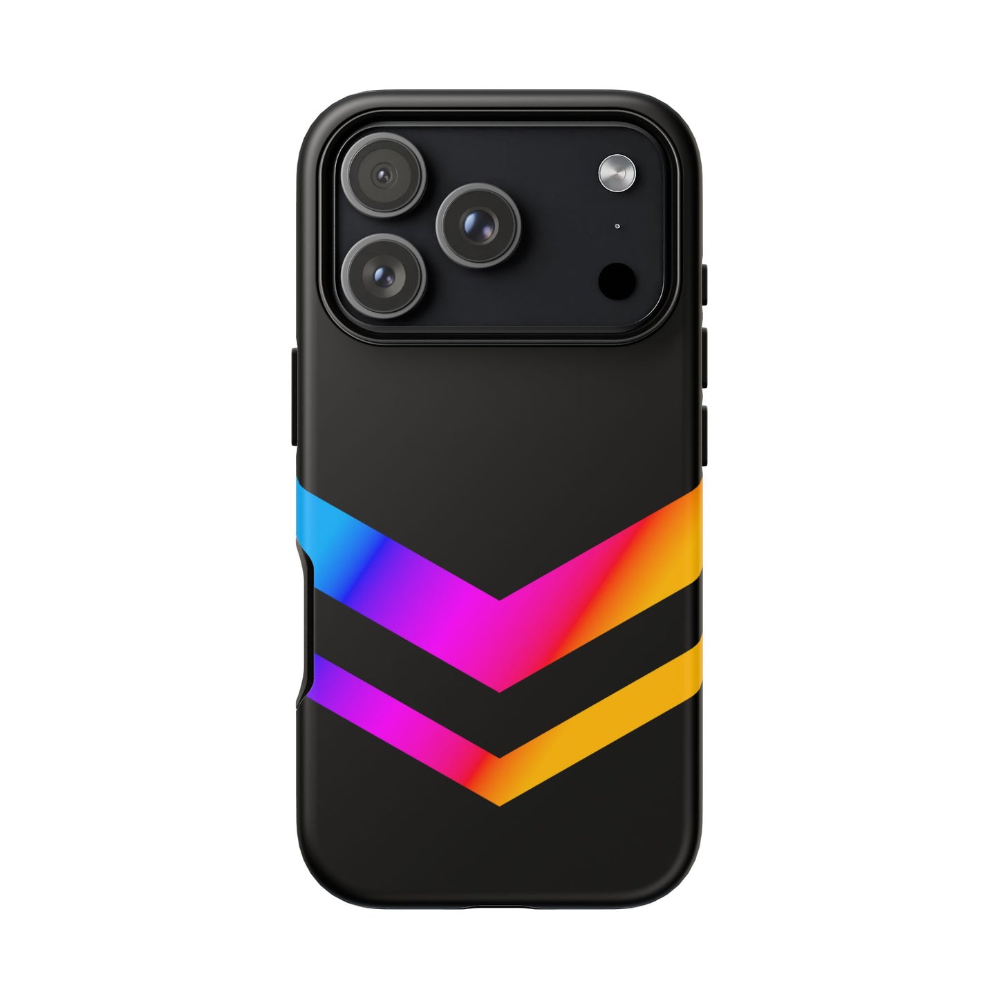 Neon V-Stripe Tough Phone Case