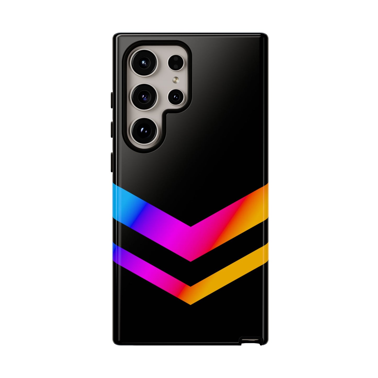 Neon V-Stripe Tough Phone Case
