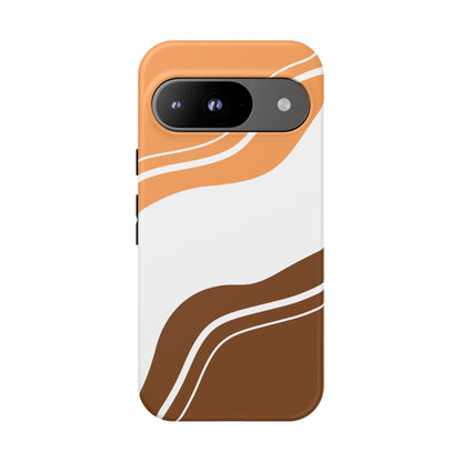 Caramel Cream Wave Tough Phone Case