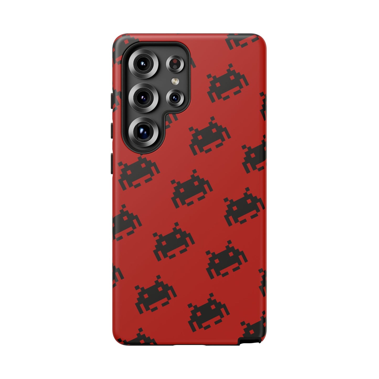Red Pixel Alien Tough Phone Case
