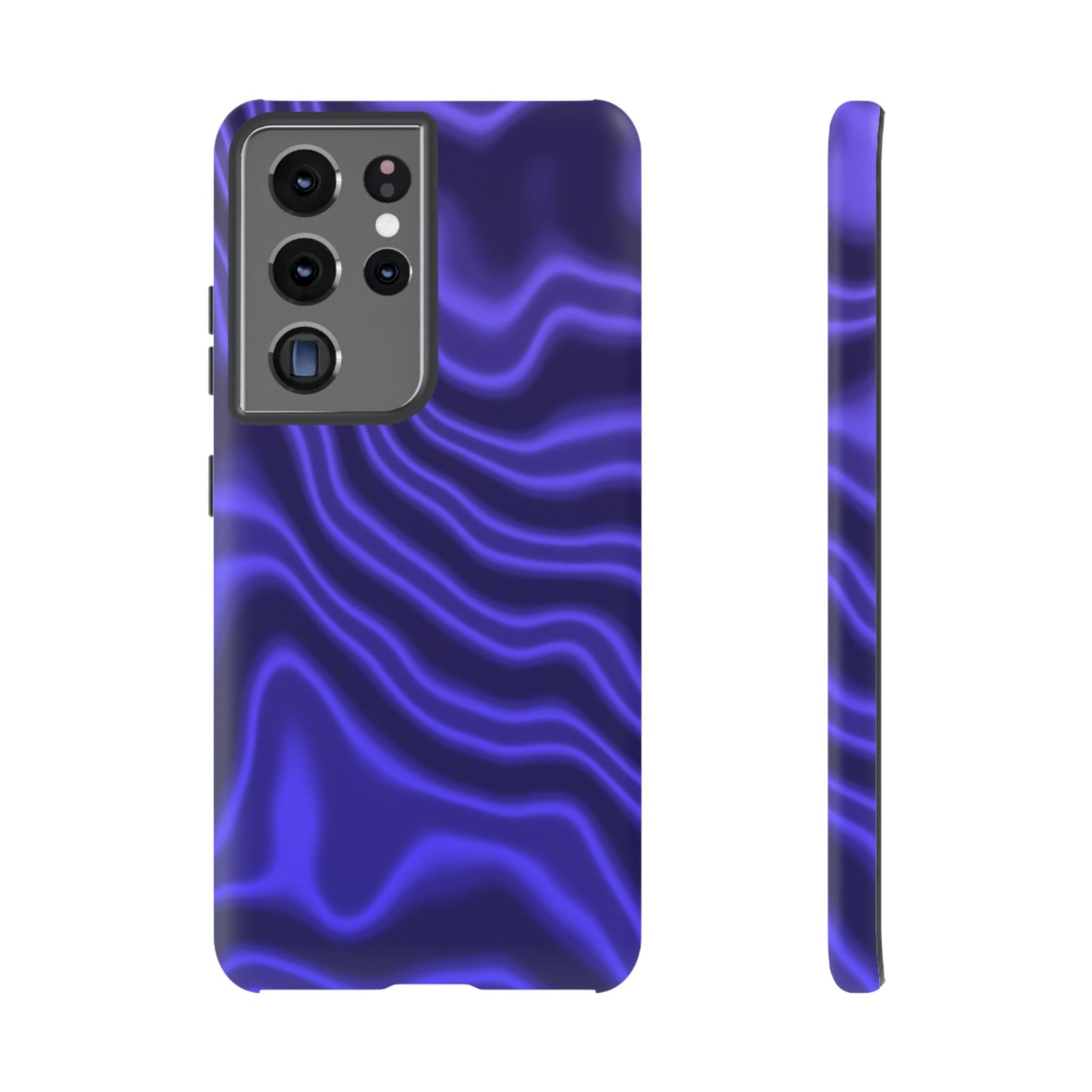 Neon Purple Flow Tough Phone Case