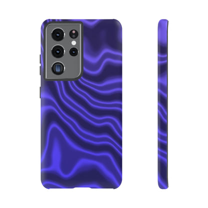 Neon Purple Flow Tough Phone Case