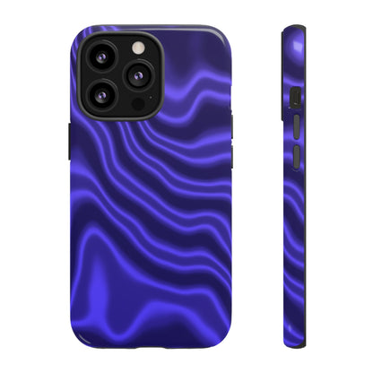 Neon Purple Flow Tough Phone Case