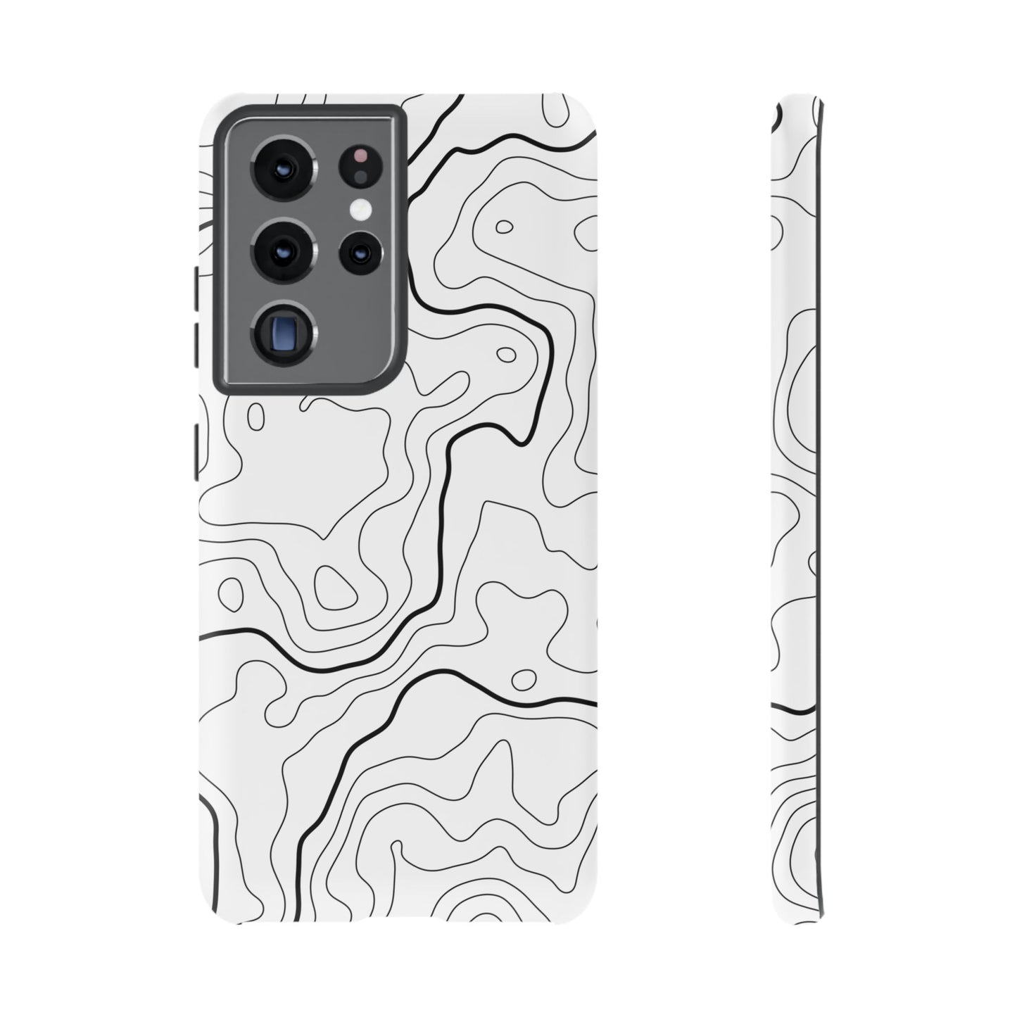 Minimal Topographic Tough Phone Case