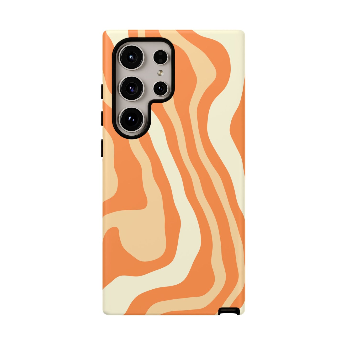 Peach Cream Swirl Tough Phone Case