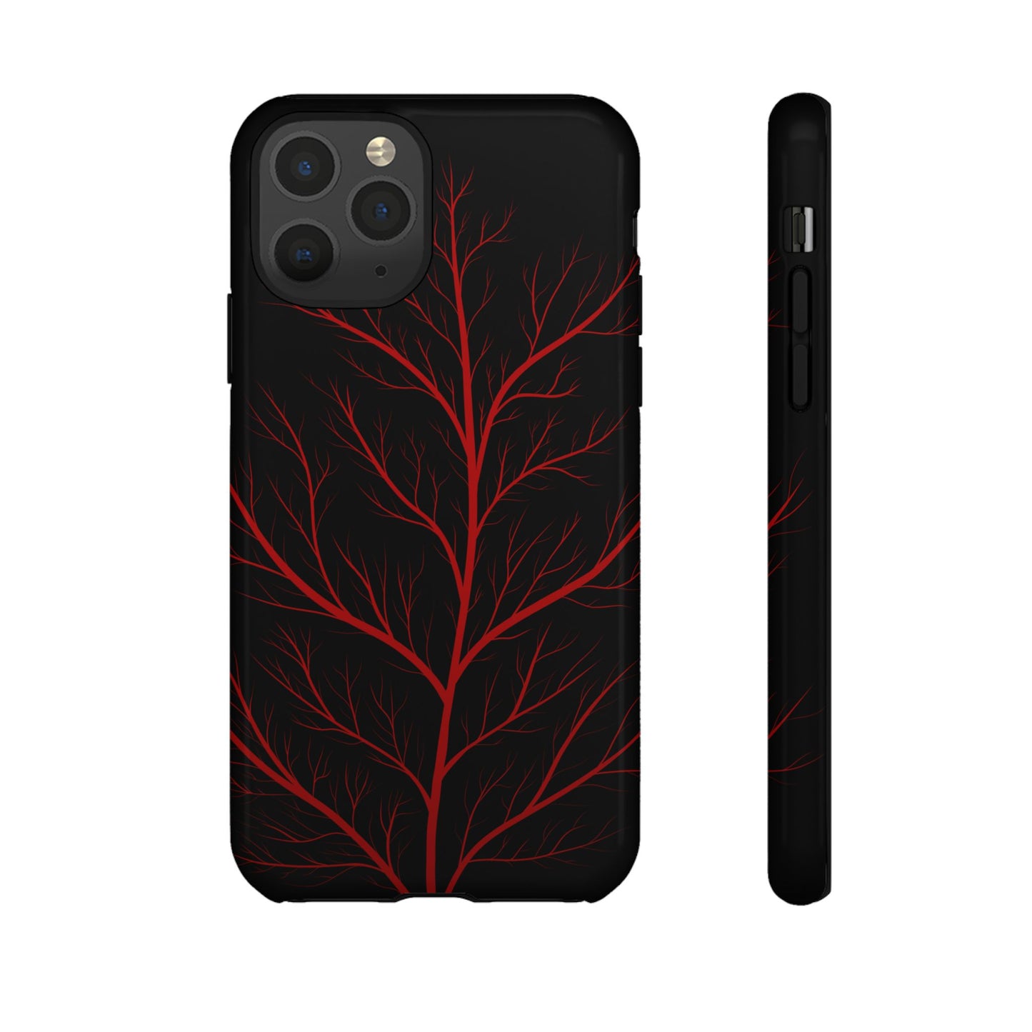 Crimson Branch Tough Phone Case