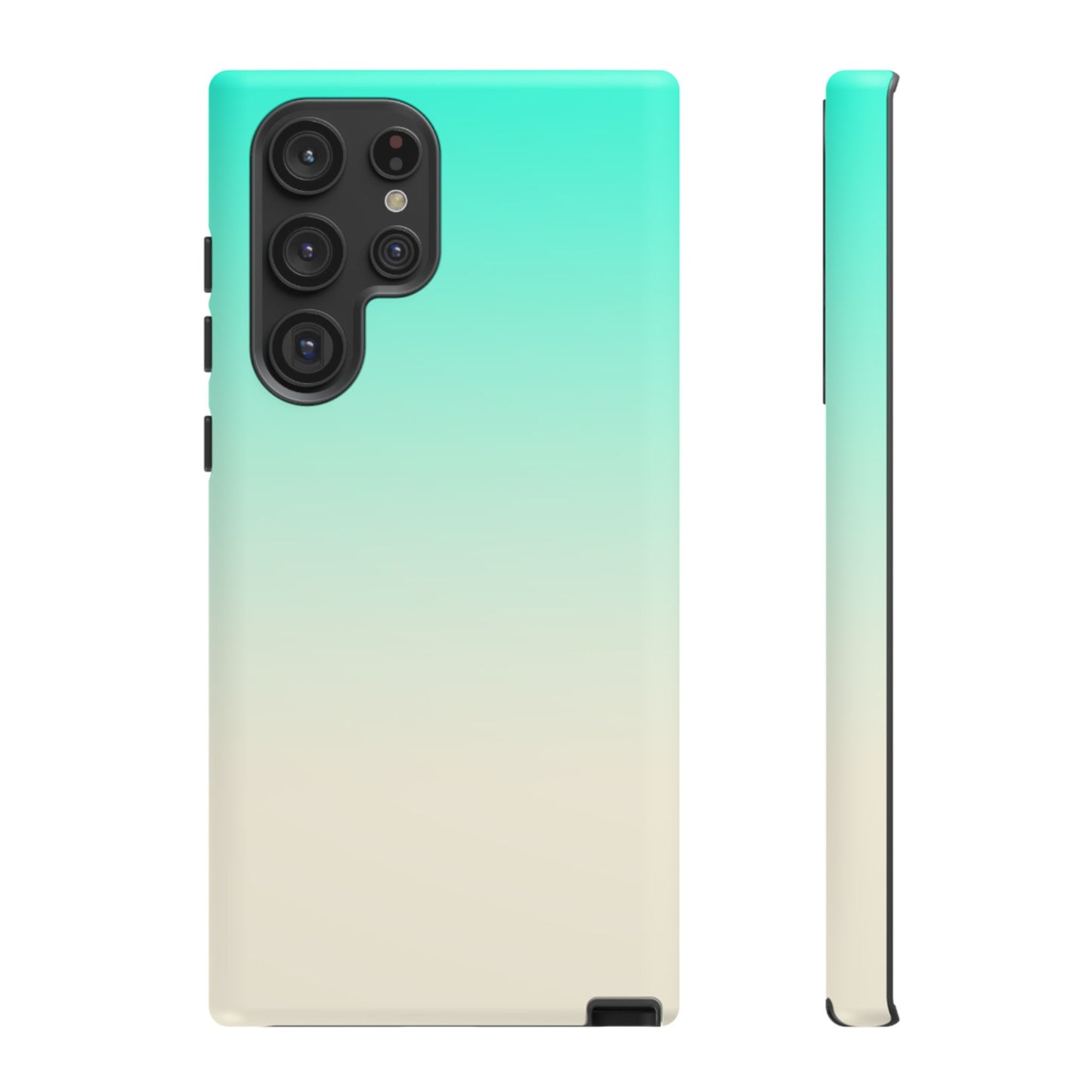Aqua Cream Gradient Tough Phone Case
