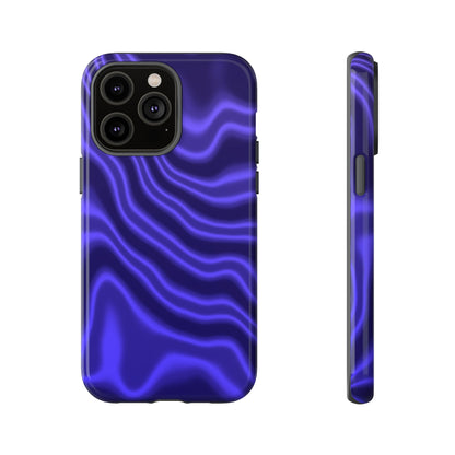 Neon Purple Flow Tough Phone Case