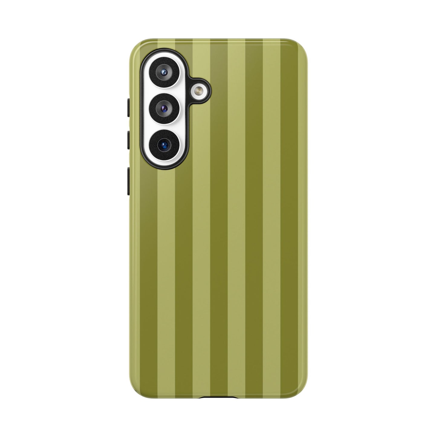 Olive Stripe Tough Phone Case