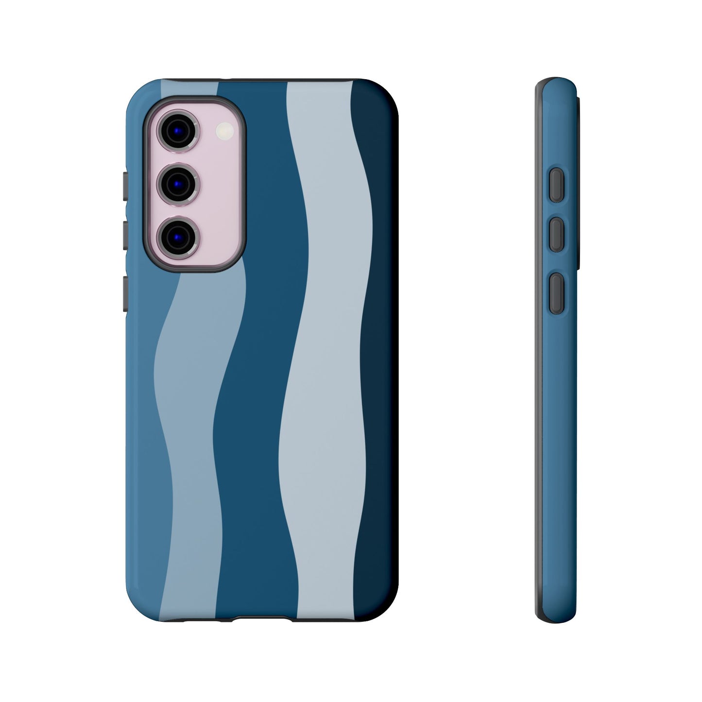 Blue Tide Wave Tough Phone Case