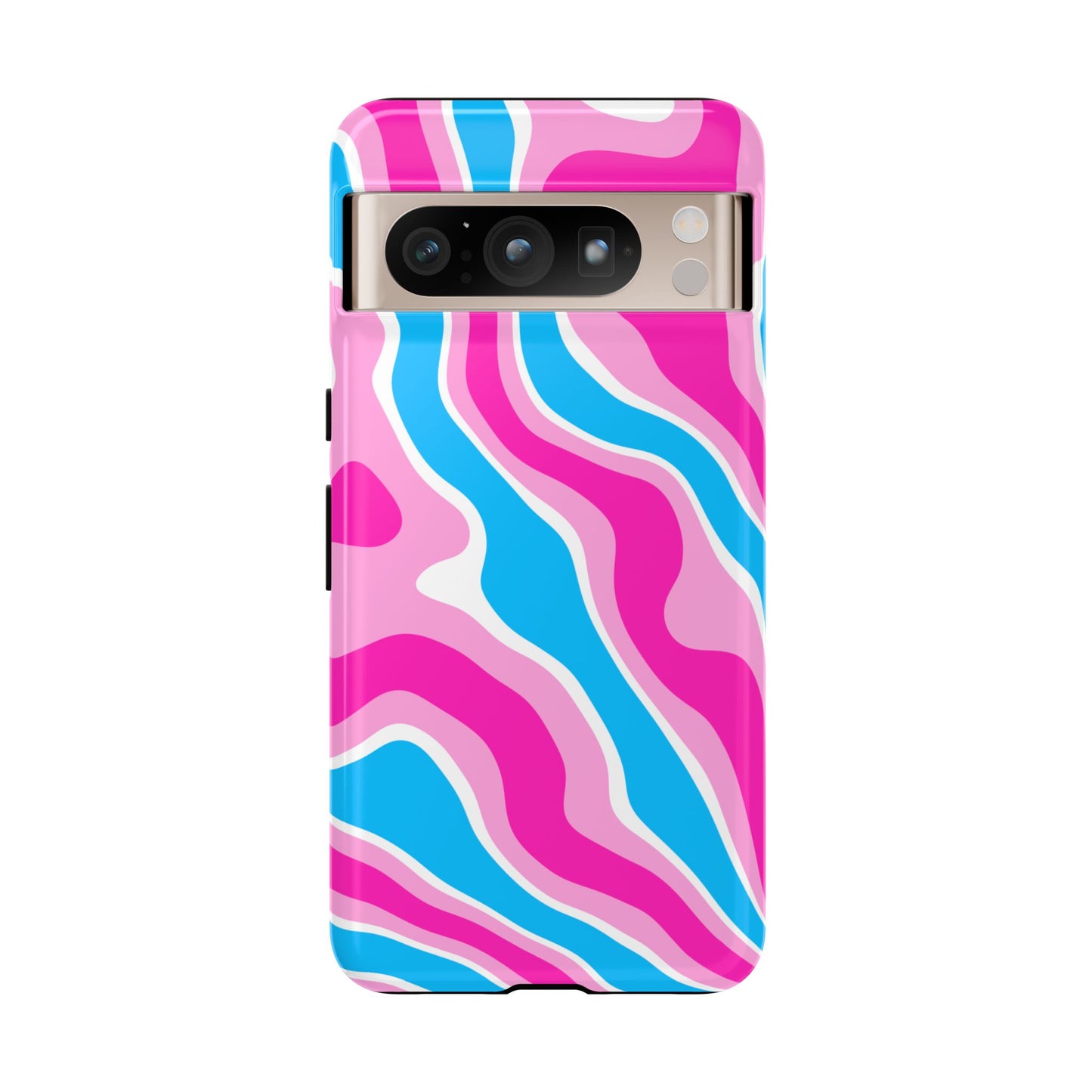 Candy Aqua Wave Tough Phone Case
