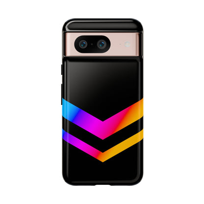 Neon V-Stripe Tough Phone Case