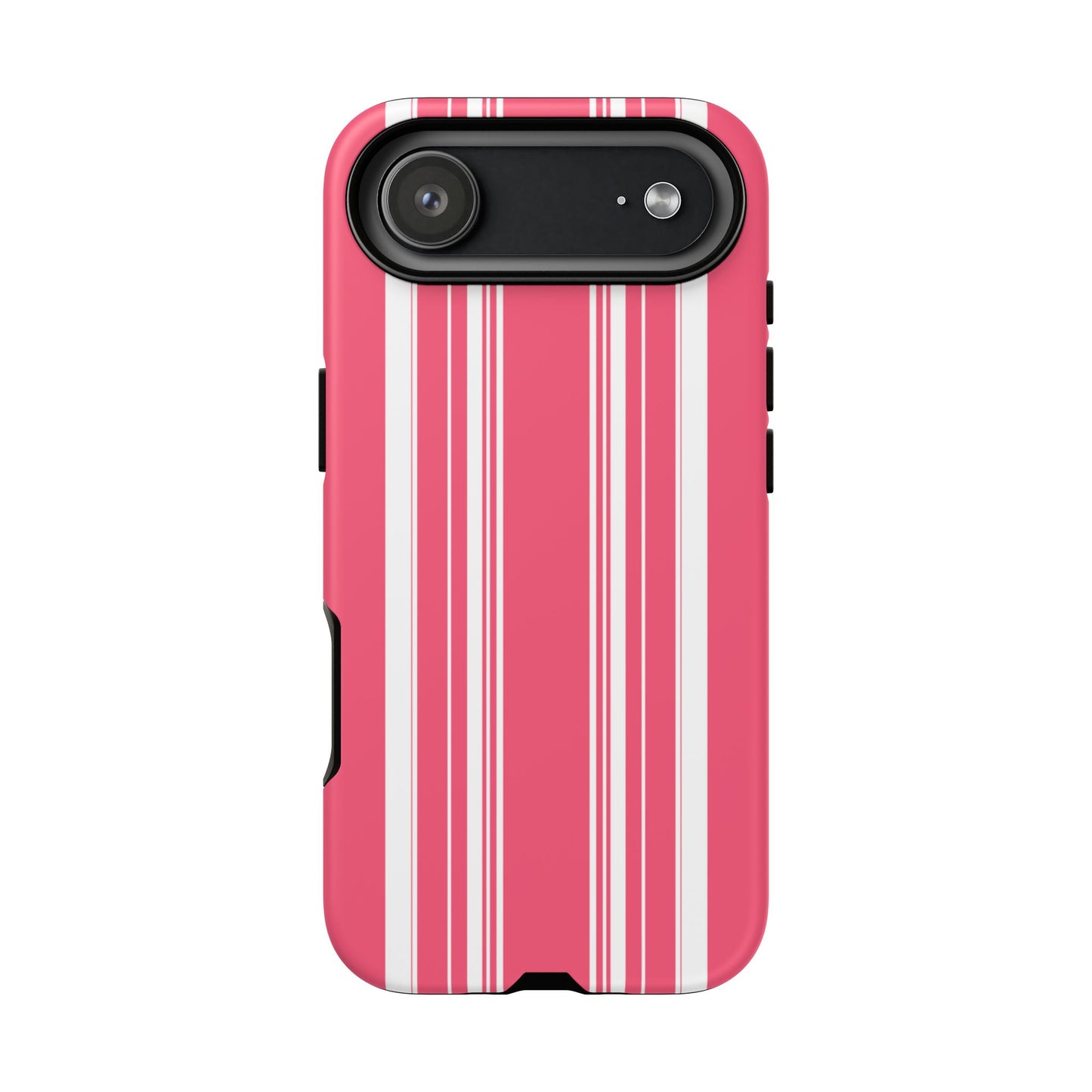 Pink Prep Stripe Tough Phone Case