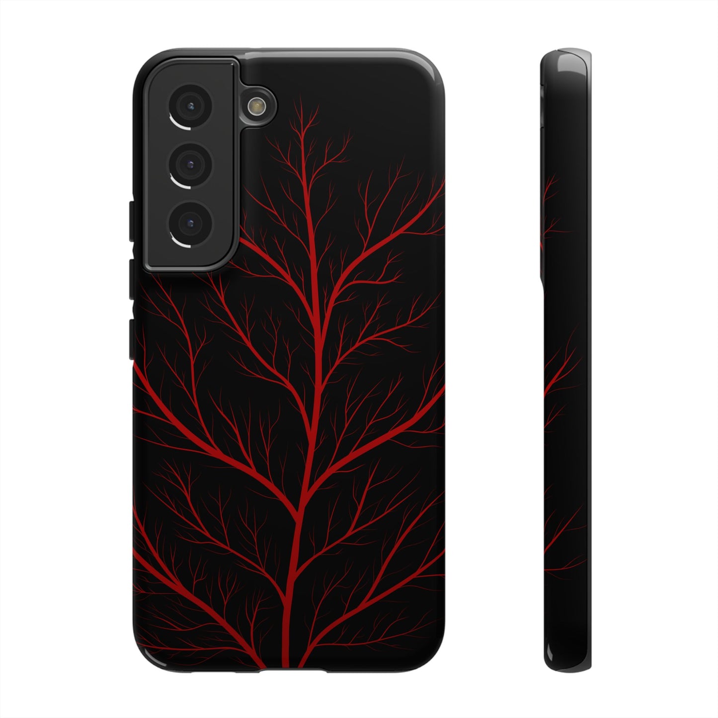 Crimson Branch Tough Phone Case